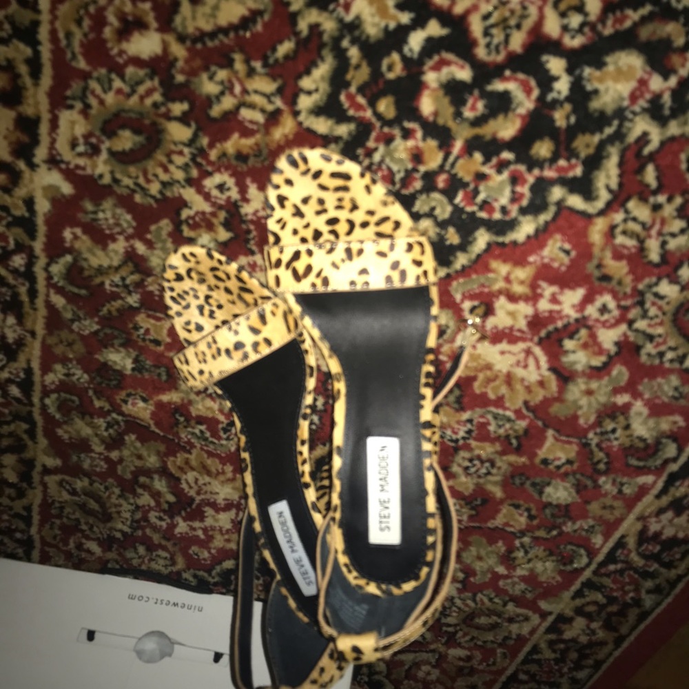 Steven madden pumps cheetah calfhair sz 8.5 fits 9